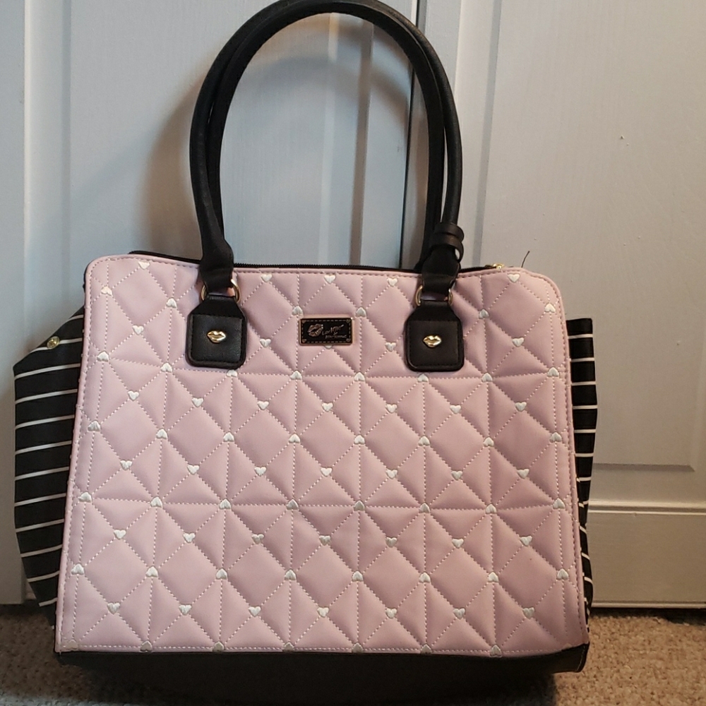 Luv Betset by Betsey Johnson Pink Purse